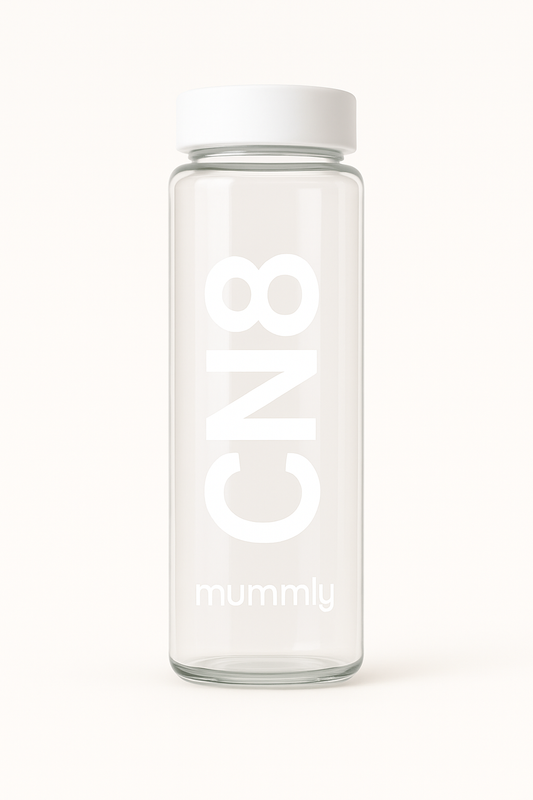 CN8 Complete Nutrition 200ml Glass Shaker Bottle
